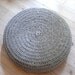 Crochet stool cover