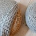 Crochet stool cover