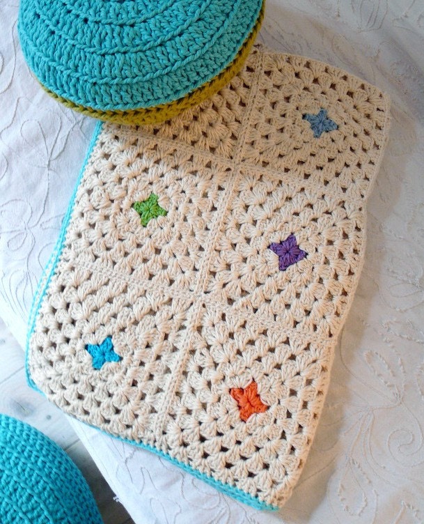 Granny's  Afghan Blanket-Cotton