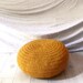 Floor Cushion Crochet - mustard