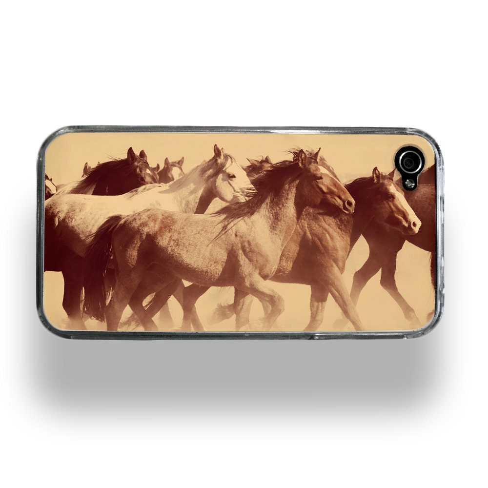 Wild Horses - iPhone 4 or 4S Case by ZERO GRAVITY