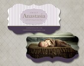SALE - LUXE Business Card Template for Millers Lab- Sweet Anastasia Collection