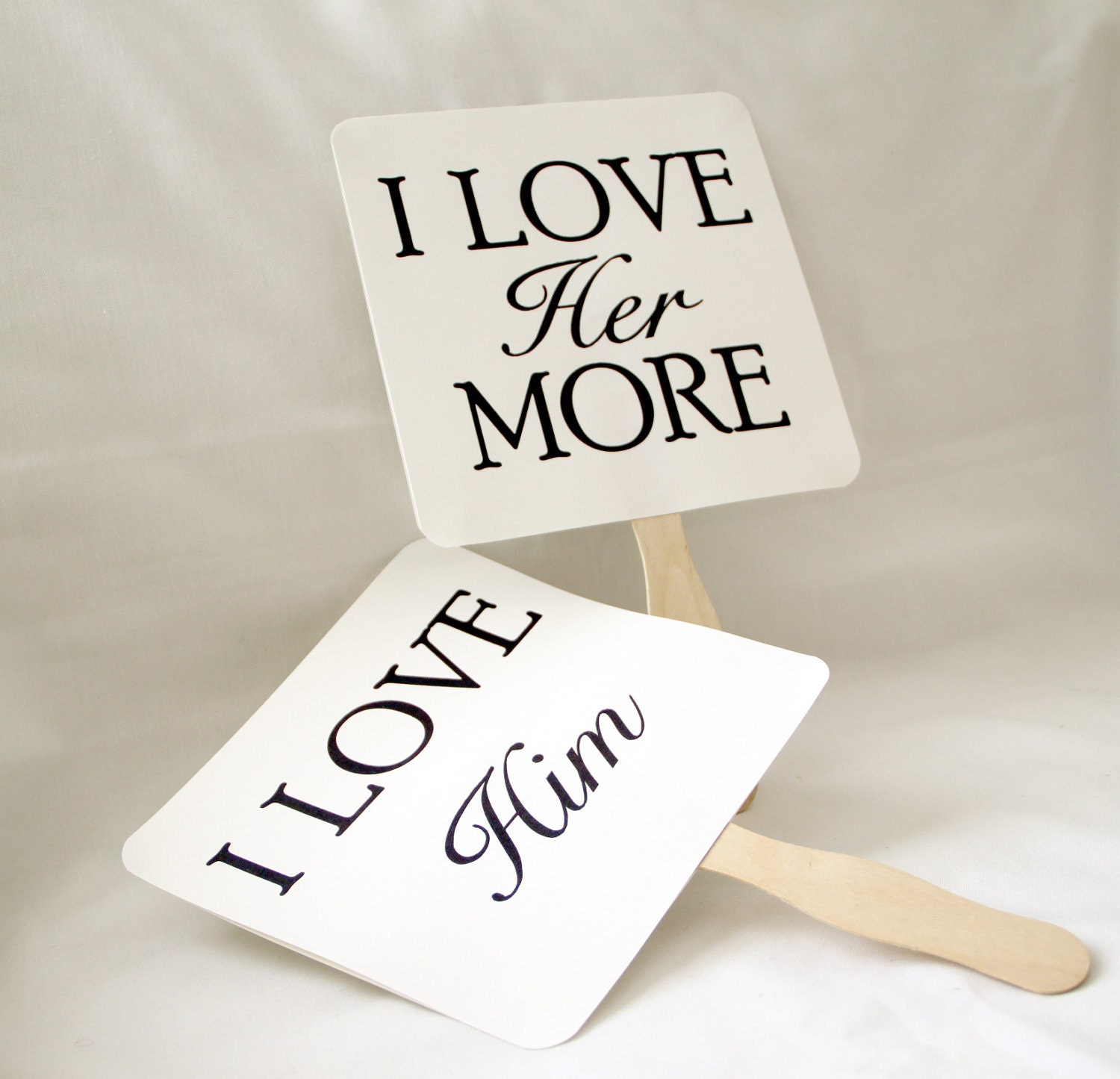 Set of Save the Date Engagement Picture Signs