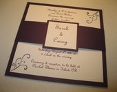 Elegant Wedding Invitation Ensemble