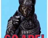 Go Ape - 24" x 36" limited edition lithograph