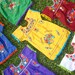 FREE SHIPPING Hand Embroidered Pom Pom Puebla Girl Mexican Dresses