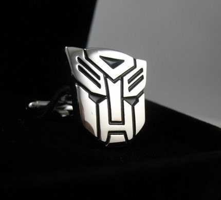 Transformer Cufflinks- Autobot Optimus Prime,  with a Gift Box