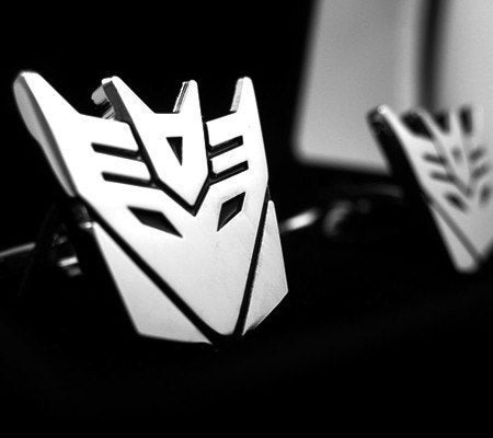 Transformer Cufflinks- Decepticon Megatron, with a Gift Box