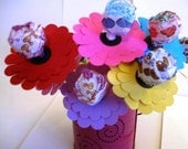 Gerber Daisy Lollipop Favors Perfect for a Garden Party Birthday Party or Baby Shower