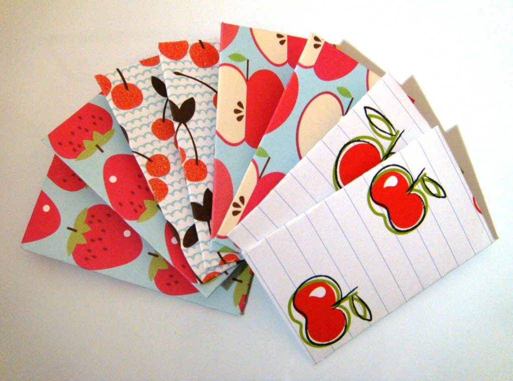Apples n' Fruits - Small Envelope 8pc Set