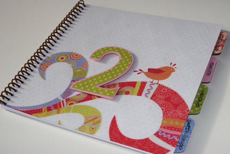 Baby Memory Book Girl/Birthday Album Photo Book and Journal - AVA Design Il_170x135