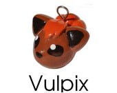 Vulpix pokemon cell phone charm