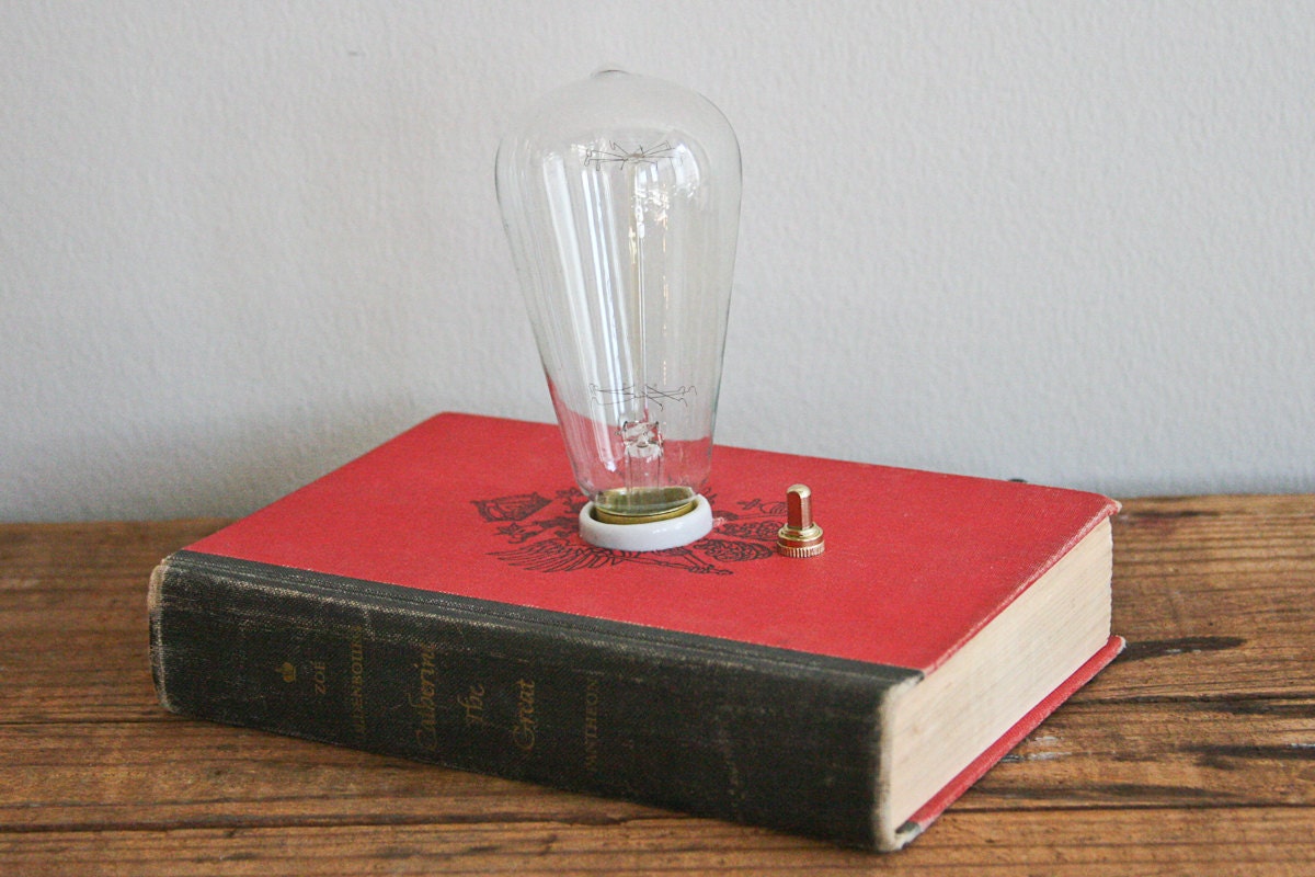 Hardback Book Lamp - Catherine the Great