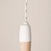 Dipped Pendant - White on White