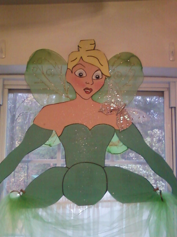 Tinkerbell like Fairy Children Curtain Window Treatment