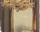 State of the Ballroom As Seen By Jewell - 8x10 Fine Art Photography - Chandelier PhotoGraphy, Home Decor Restoration and Repair