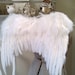RESERVED for Sharon Only Large Fluffy Romantic Angel Wings