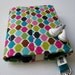 Nerd Herder gadget wallet in Meringue Kisses for iPod, Android, iPhone, MP3, digital camera, smartphone, guitar picks