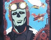 Zombie Shirt - Zombie Air Corpse WPA Poster T-Shirt