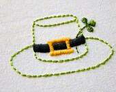 Irish Icons --- Hand Embroidery Patterns in PDF Format.