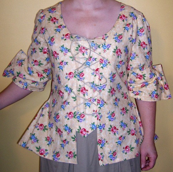 Women's Revolutionary War Jacket Colonial Size Large