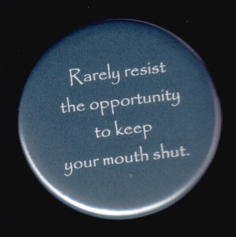 Rarely Resist This Button
