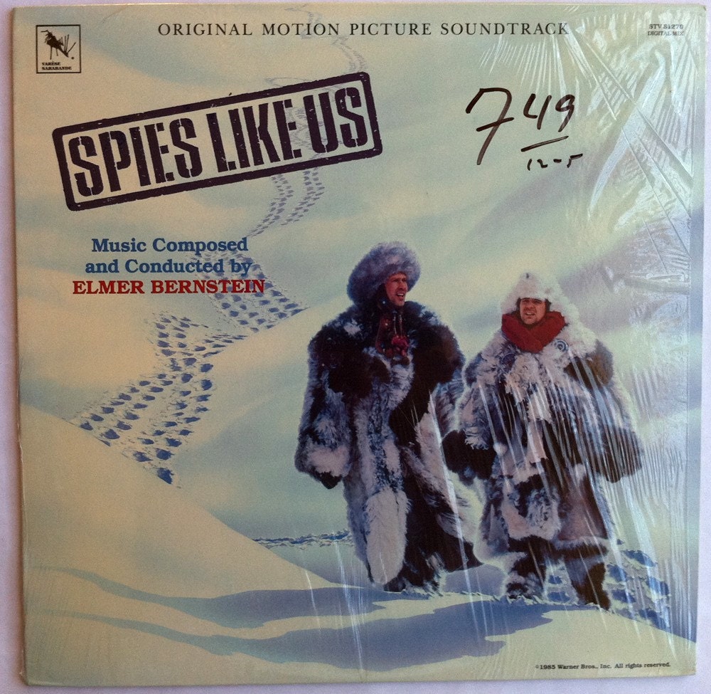 VERY RARE Spies Like Us Vinyl Soundtrack -- Near Mint