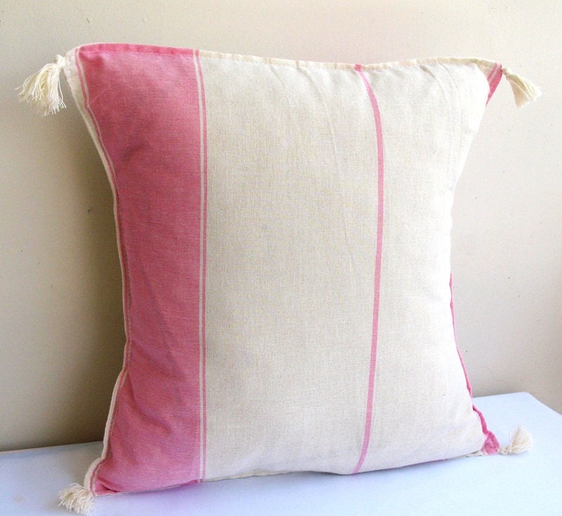 Naturel %100 Cotton ORGANIC,Ecofriendly Pillow Cover 16'' x 16''