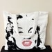 SALE...Marilyn Monroe Face Print,TOTE Bag ,Beach Bag,Messenger Bag,Shoulder Bag,Handmade,EcoFriendly Organic Cotton Shopping Bag