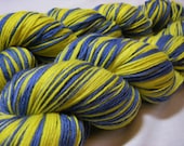 SALE - Merino Cashmere Nylon Self Striping - Circe Sock - Downtown