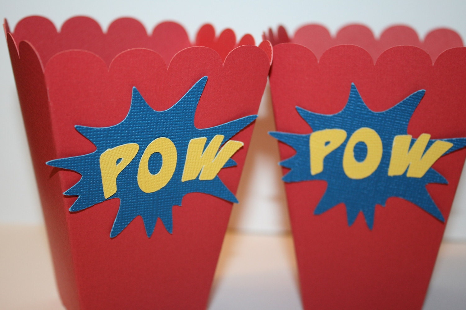 12 Superhero Popcorn Bags