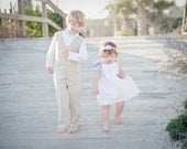 Reserved for Alicia Ayer--Boys Vest and Pant Set--Ring Bearer, Portraits, Church--