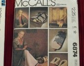 Vintage 1970s McCall's Sewing Patterns, Accessories for Men, Women, Quilt, Wallet, Jewelry Bag, Travel, Birthday or Christmas Gifts