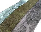 Tangled Forest Necktie -  Sage Green Tie