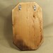 Rustic Anchor Cast Iron Bell -- lodge cabin decor -- reclaimed western cedar