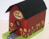 Ole Country Farm Birdhouse