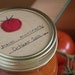 Mason jar gift labels - tomato - 12pc - regular or wide-mouth