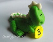 Dinosaur fondant cake/cupcake topper (EDIBLE) Il_170x135