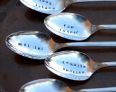 SUMMER COCKTAILS - Silver Cocktail Spoons - Handmade Original by Sycamore Hill