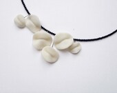nO. 194 'limpets between black onyx' necklace Made to order