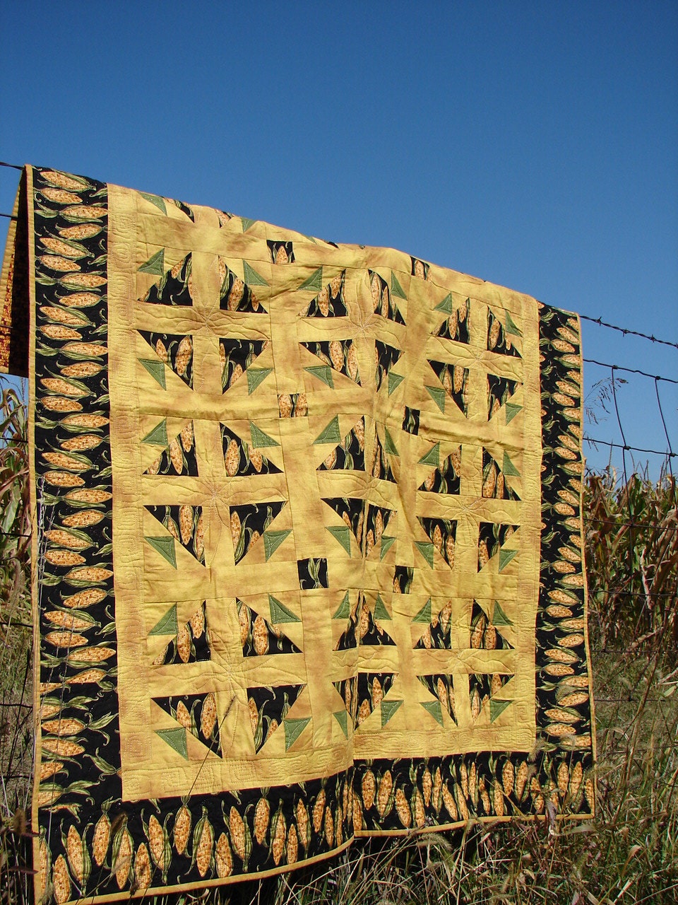 The Pride of Iowa Lap Quilt
