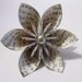 Personalized Anniversary  I love you Paper Flower- custom, handmade, gift, wedding, gifts for her, origami, cake topper, wedding decor