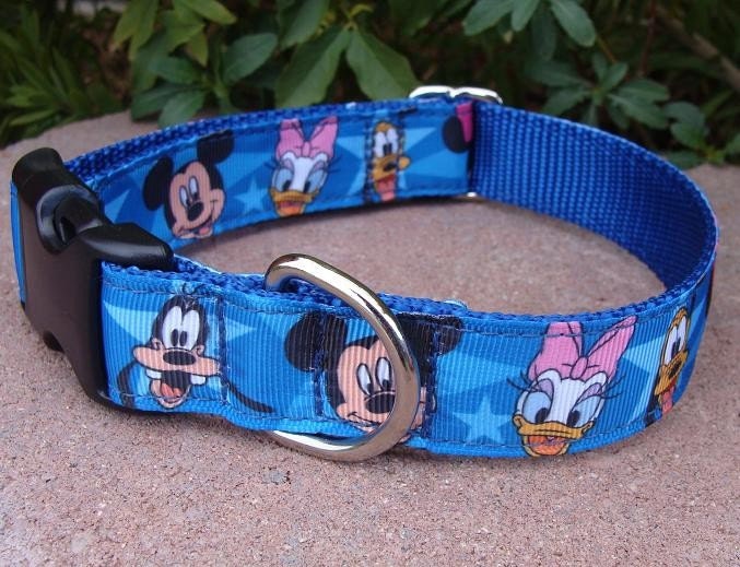 Disney Characters Dog Collar Mickey Mouse