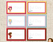 PRINTABLE Girl Ice Skating Label Tents Il_170x135