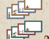 PRINTABLE Cowboy Label Tents Il_170x135