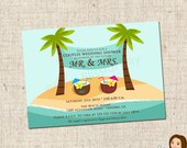 PRINTABLE Beach Couples Wedding Shower Party Invitation Il_170x135