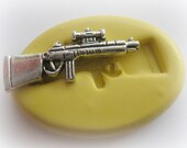 Gun Mold Rifle Mold Jewelry Finding Cupcake Topper Resin Fondant Polymer Clay Mould