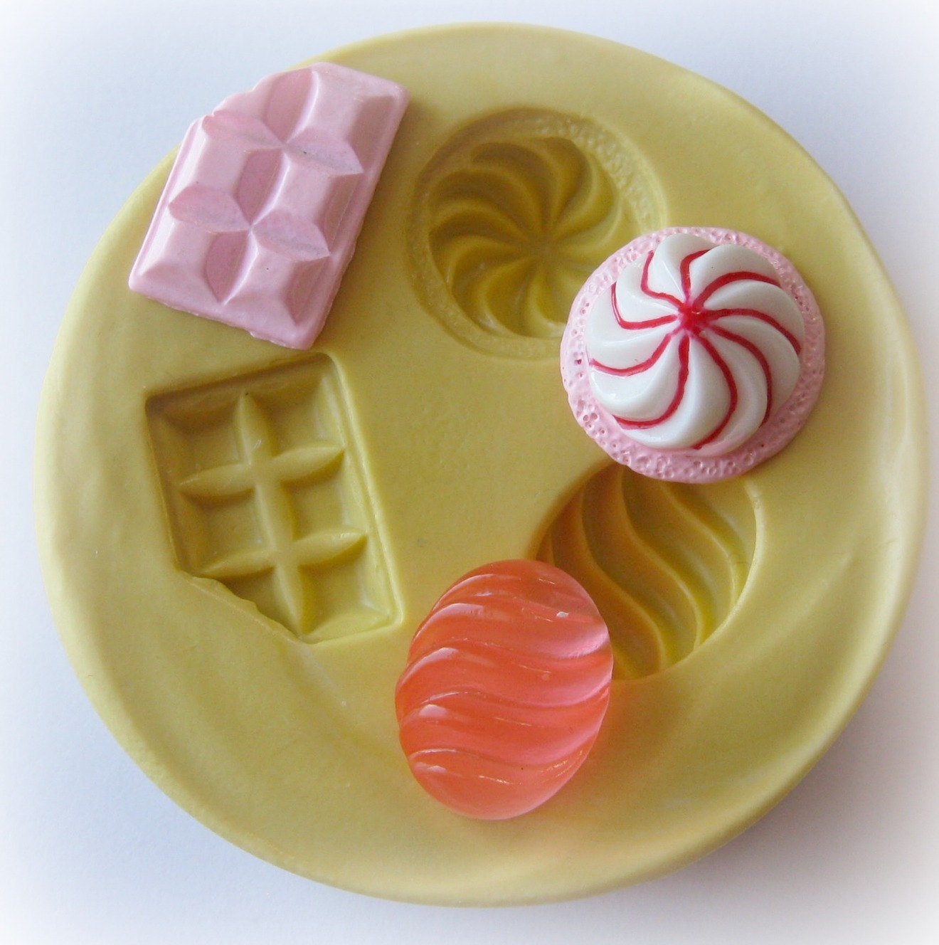 Candy Bar Mint Mold Kawaii Resin Polymer Clay Mold