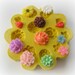 Flower Mold Daisy Tiny Flowers DIY Earrings Design Mold Polymer Clay Resin Button Magnet Mould