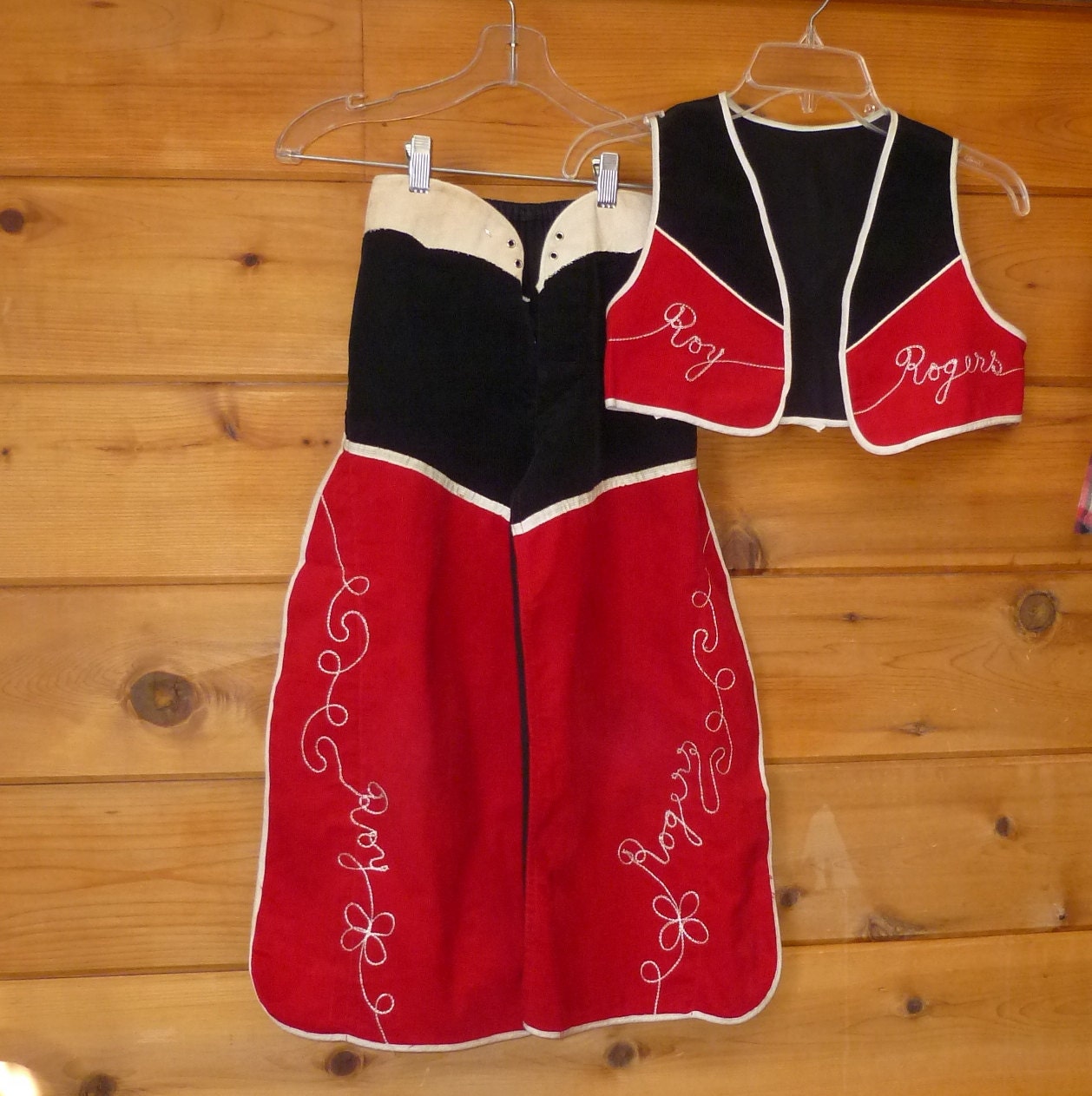 Vintage Roy Rogers Child's Costume Outfit